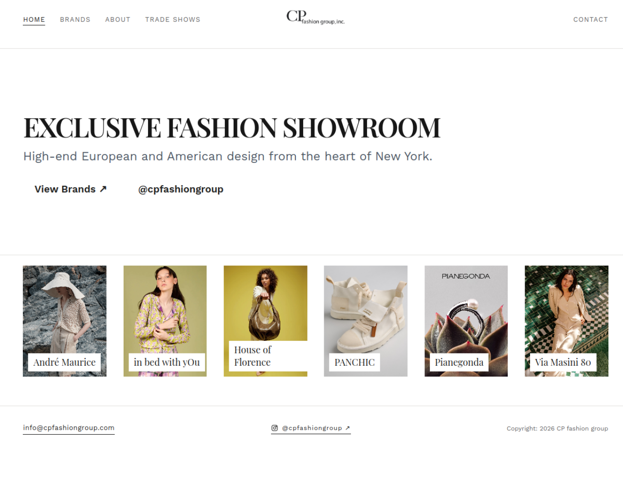 CP Fashion Group — Digital Showroom