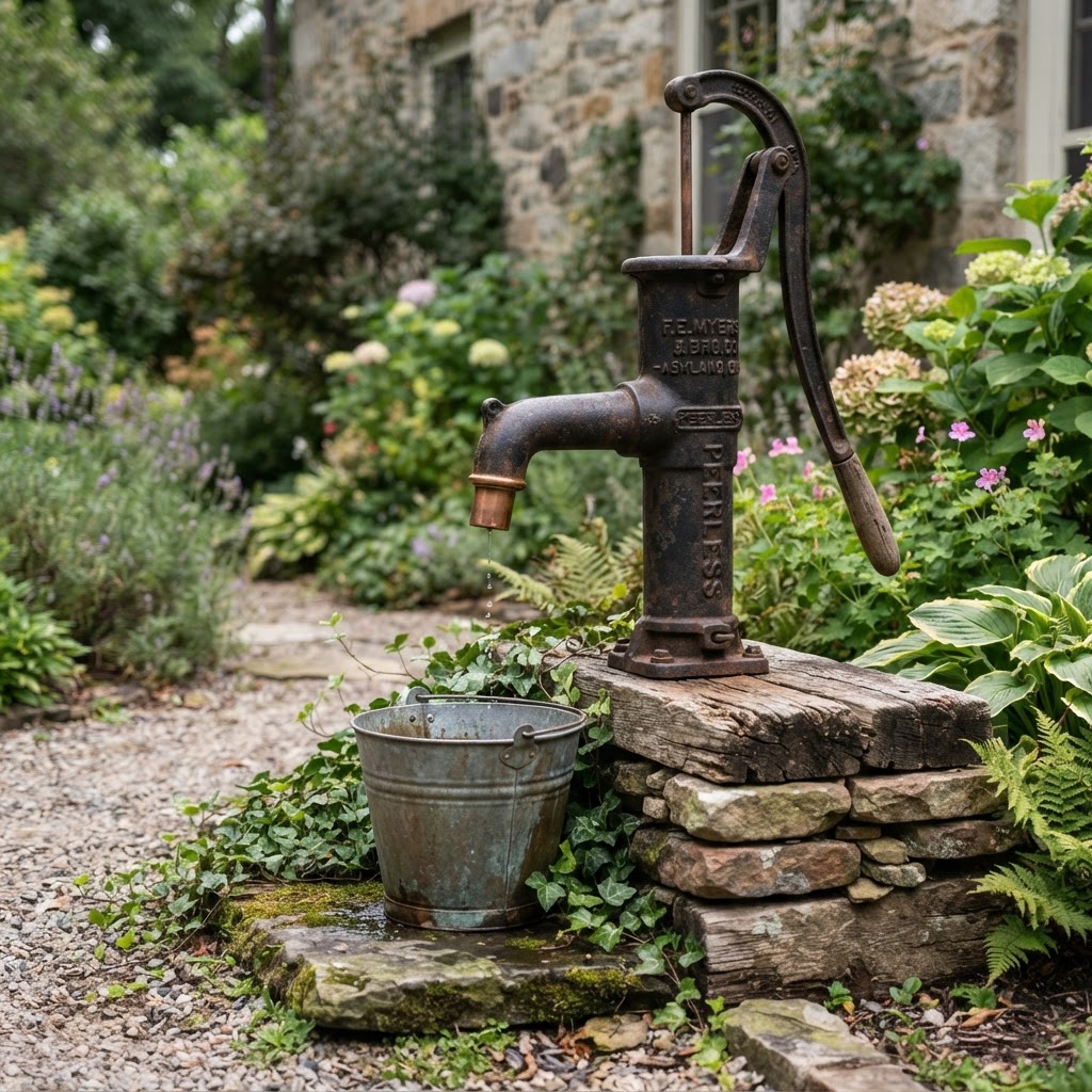 Cast Iron Hand Water Pump - Antique (Rawalpindi)