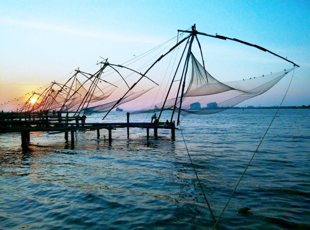FishingnetsFortKochiKerala — South India | Taj Voyages