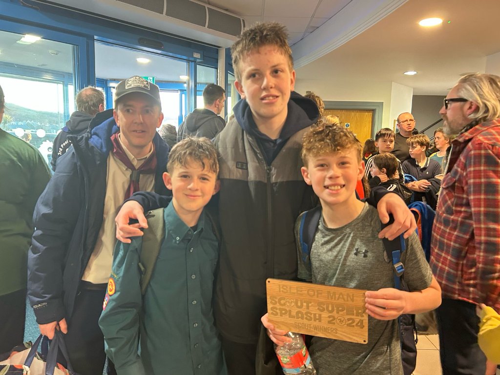 Scouts winning the Supersplash 2025