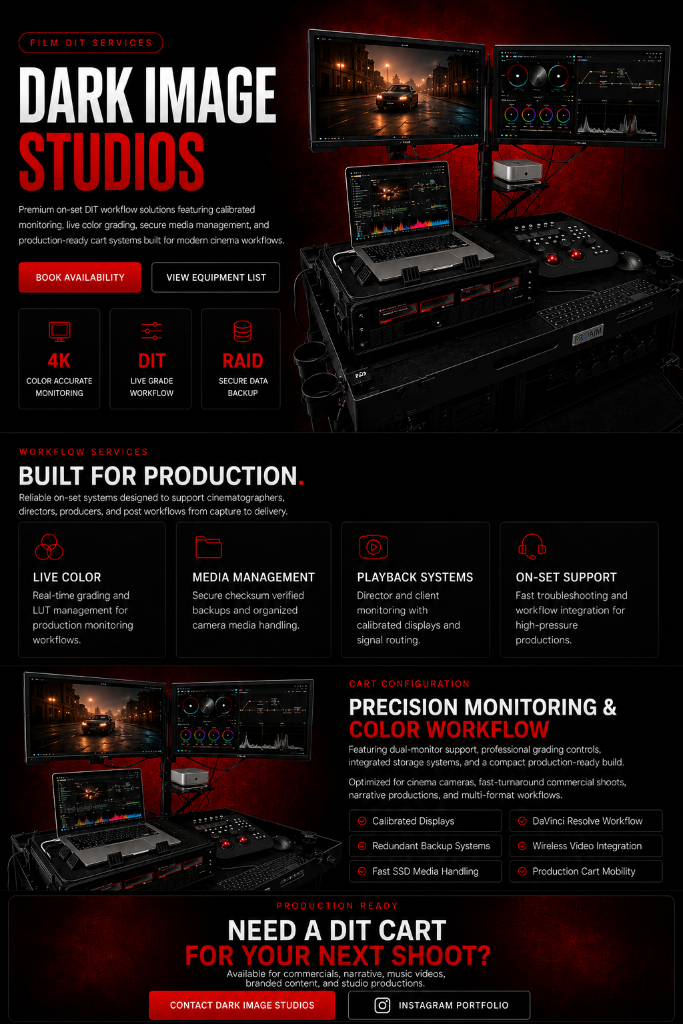 Dark Image Studios DIT Services Overview