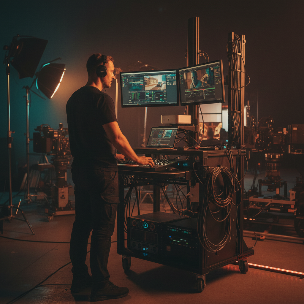 D.I.T Technician on set