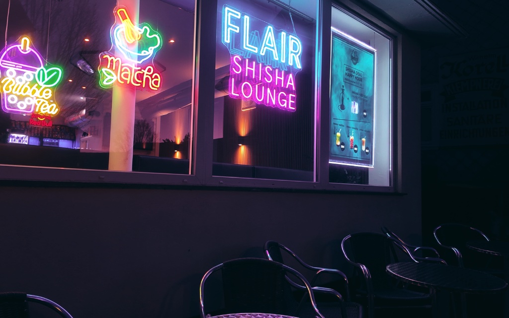 FLAIR Shisha Lounge von außen