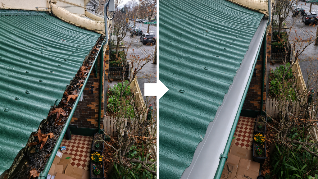 Gutter Clearing — North Carlton