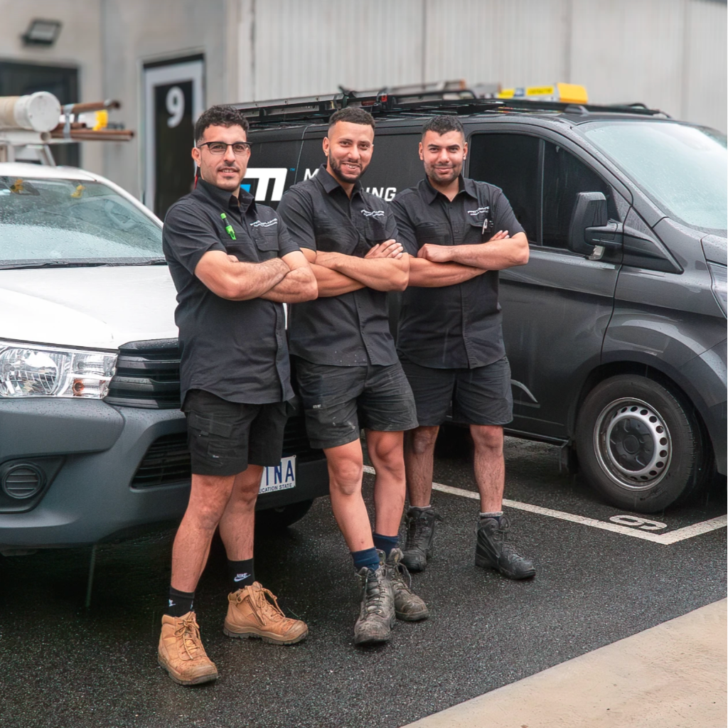 M&F Plumbing team