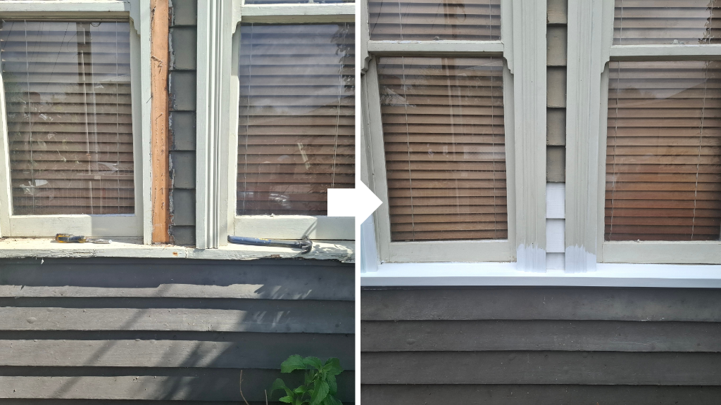 Window Sill Restoration — Footscray