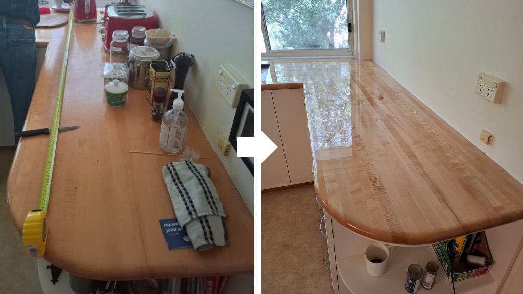 Benchtop Restoration — Kew