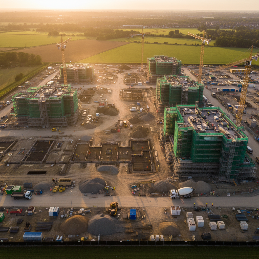 Aerial project view