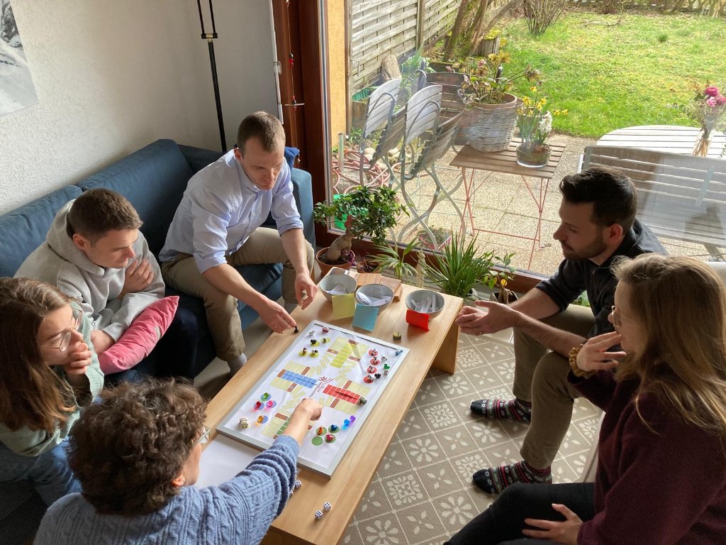 Après-midi jeu chez les Dubath