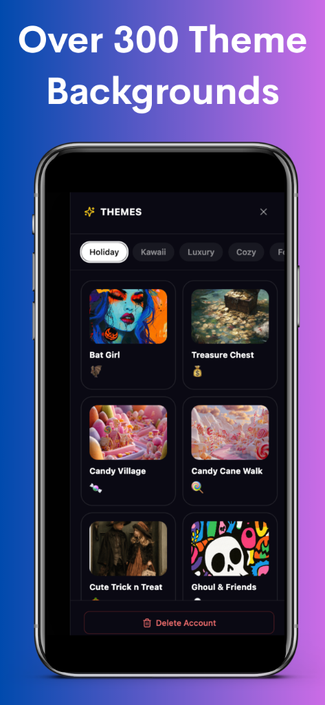 Over 300 Theme Backgrounds