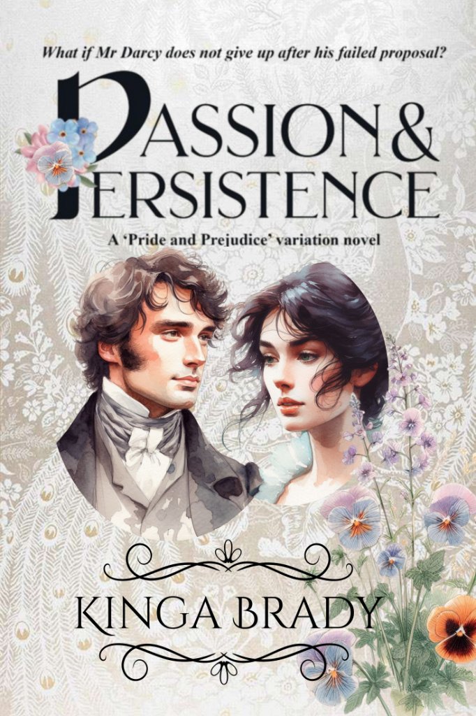Passion and Persistence by Kinga Brady — book cover