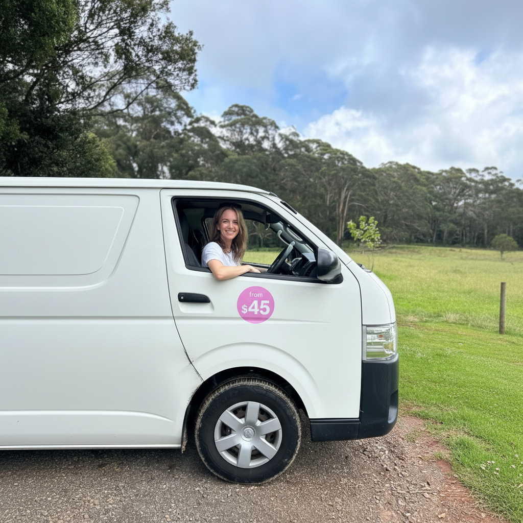 Little Flowers Delivery Van