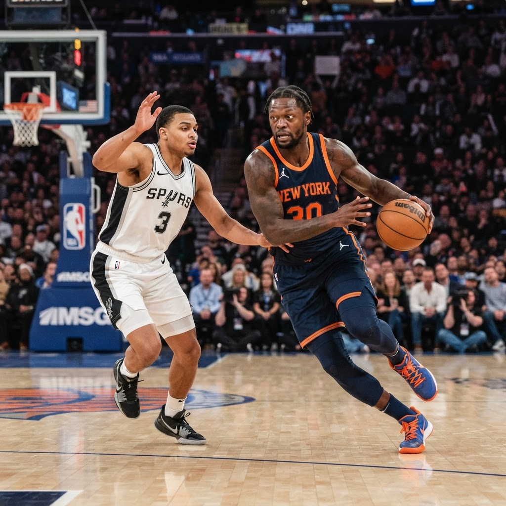 Jalen Brunson Leads Knicks Past Spurs in 94-90 Victory