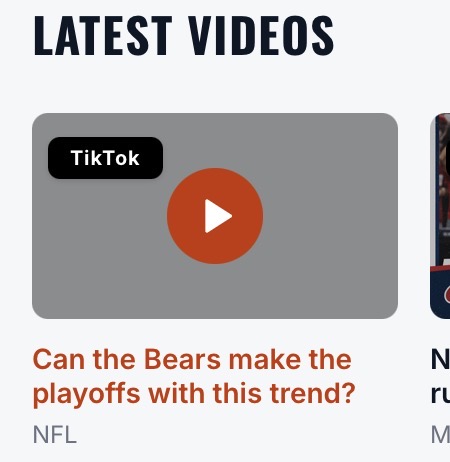 Can the Bears make the playoffs with this trend?