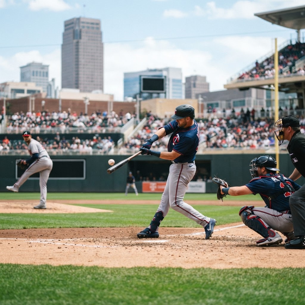 Minnesota Twins Sweep Atlanta Braves with 6-4 Victory at Target Field