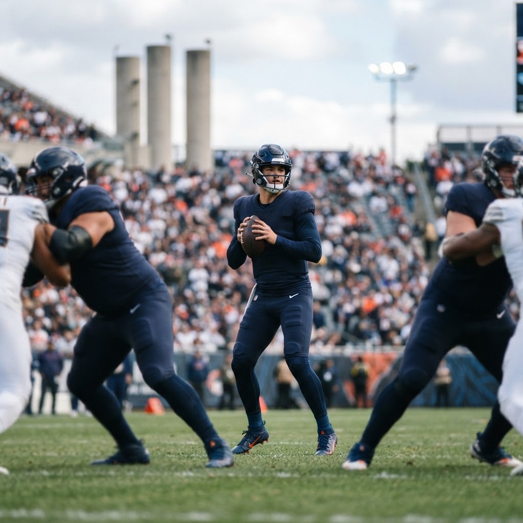 Quarterback Carousel: Assessing the Impact of Tyson Bagent's Start Against the Jets
