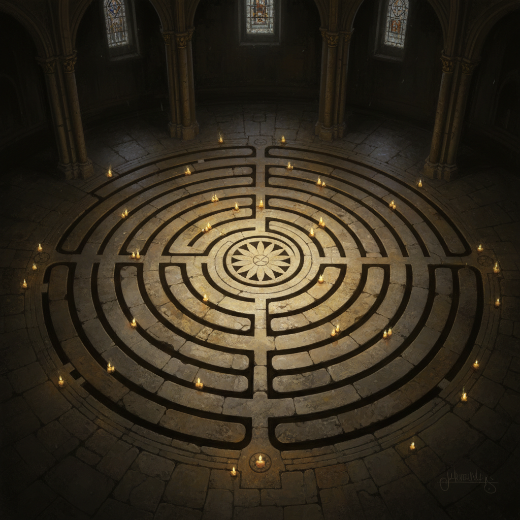 Chartres Cathedral labyrinth