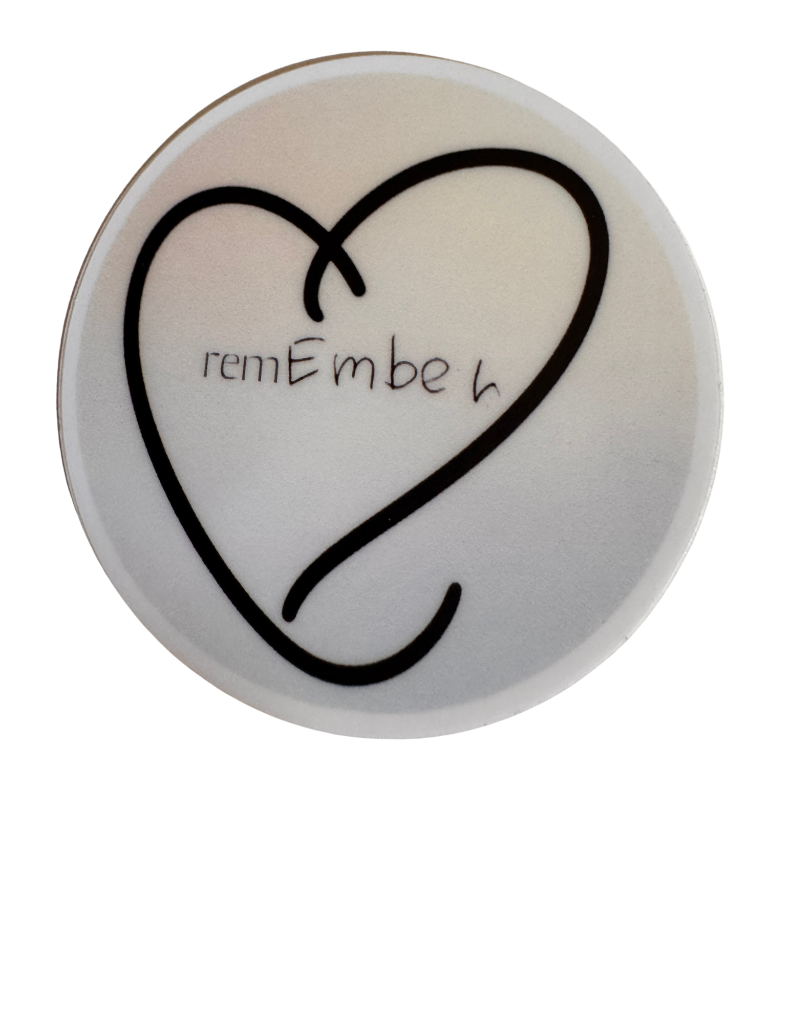Take Ember sticker, made from Ember's handwriting