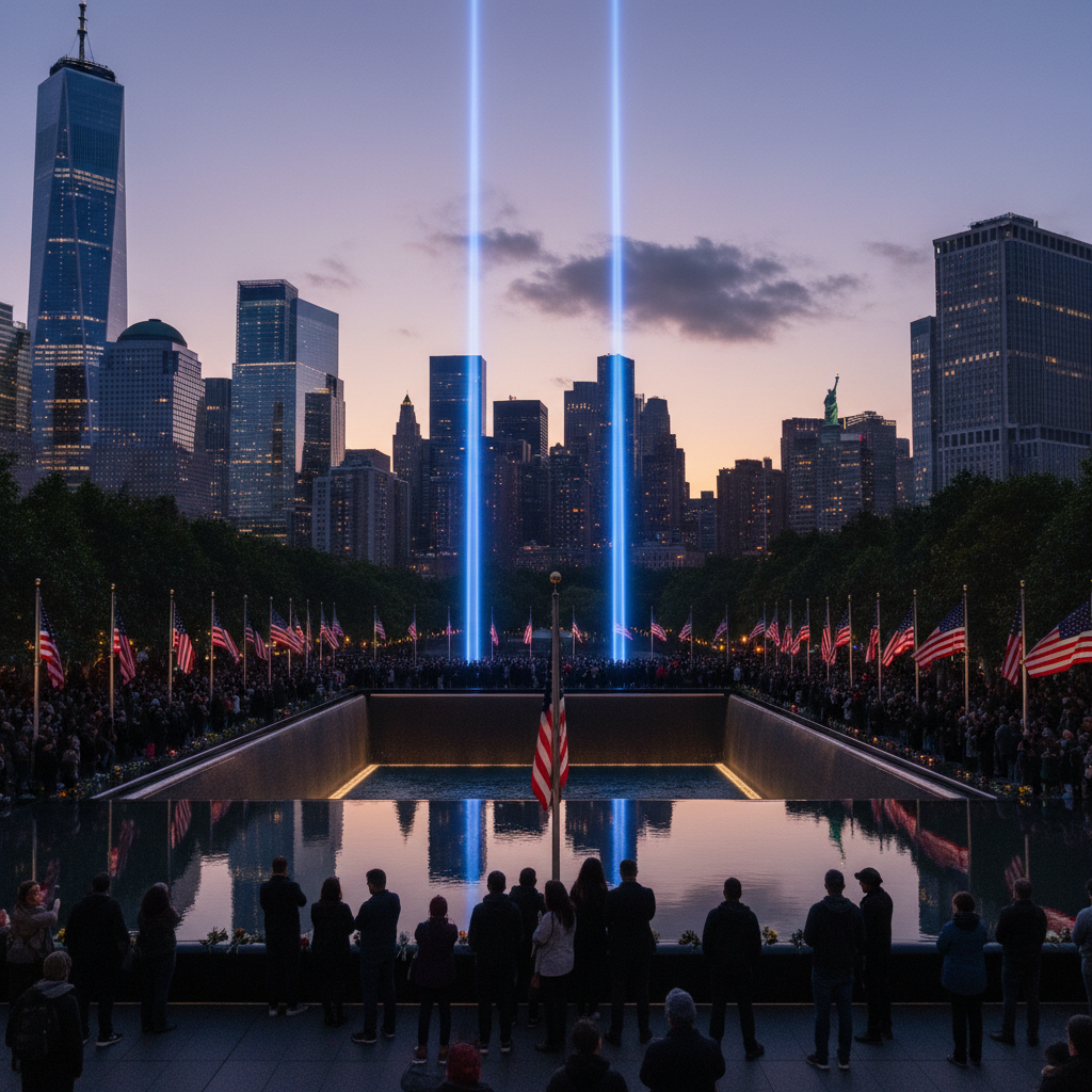 9/11 Memorial Tribute in Light