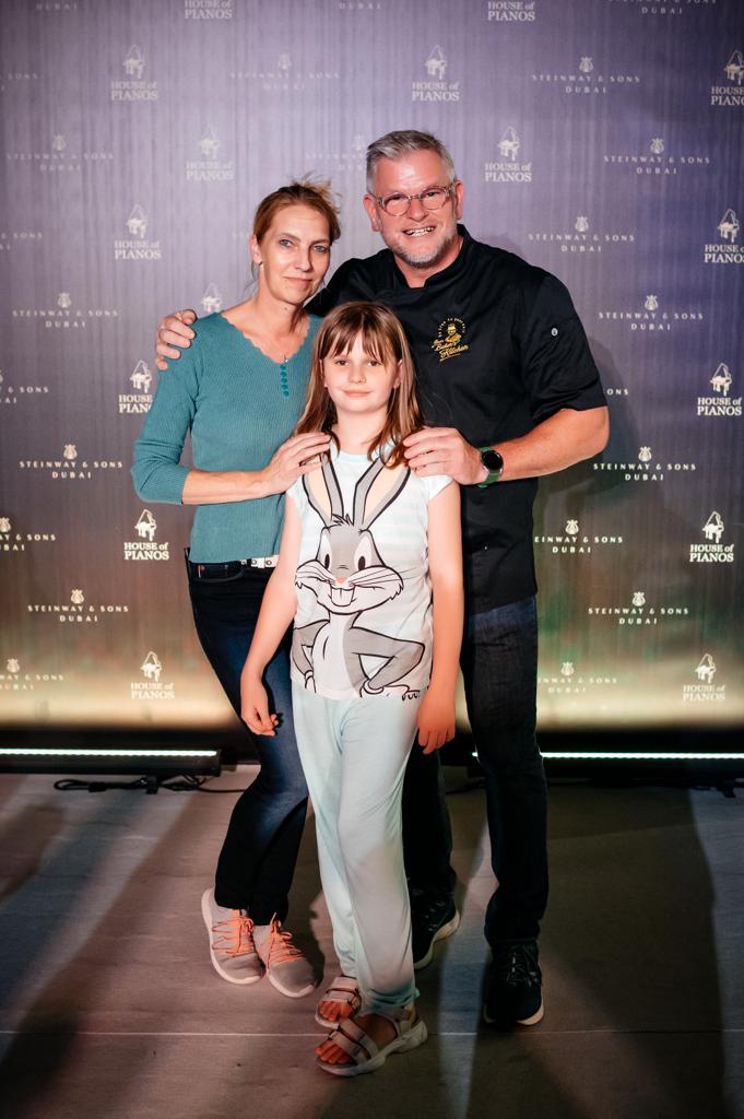 Familie bei House of Pianos