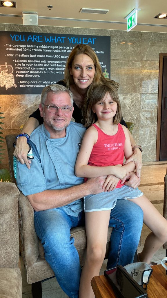 Sven mit Familie