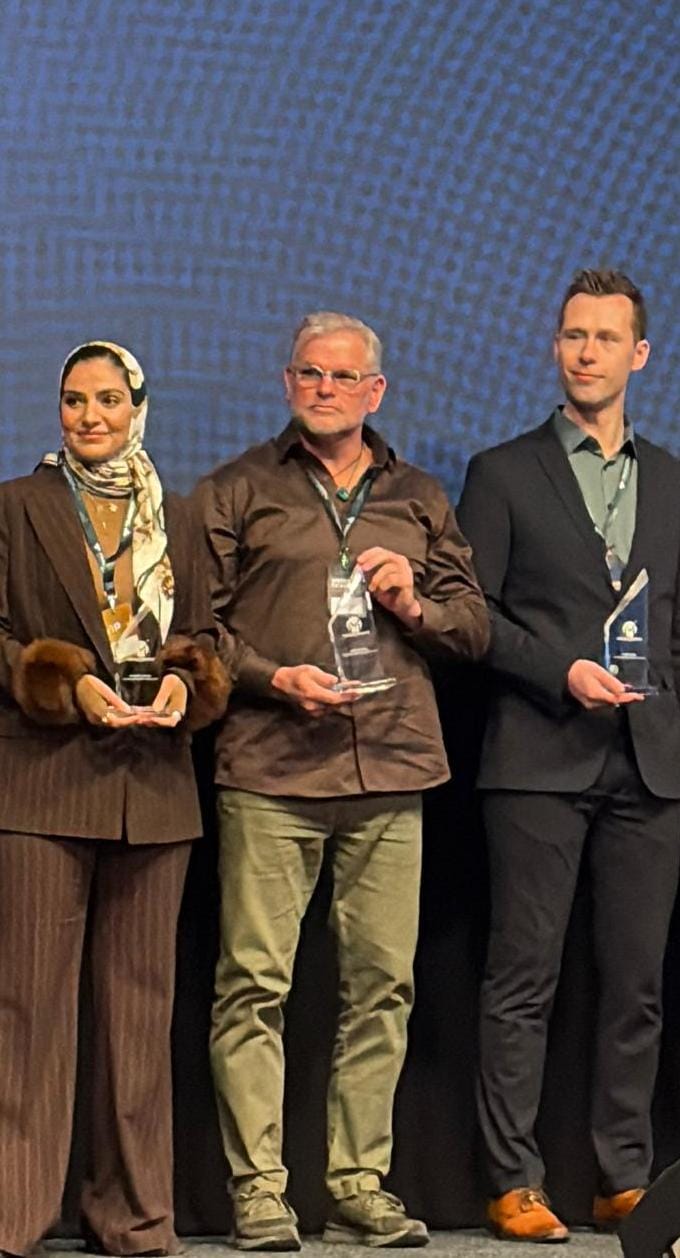 Auszeichnung beim Aqdar World Summit
