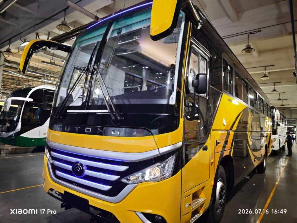 Bus Yutong — Garage