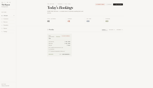 RepeatFlow app template built with Base44