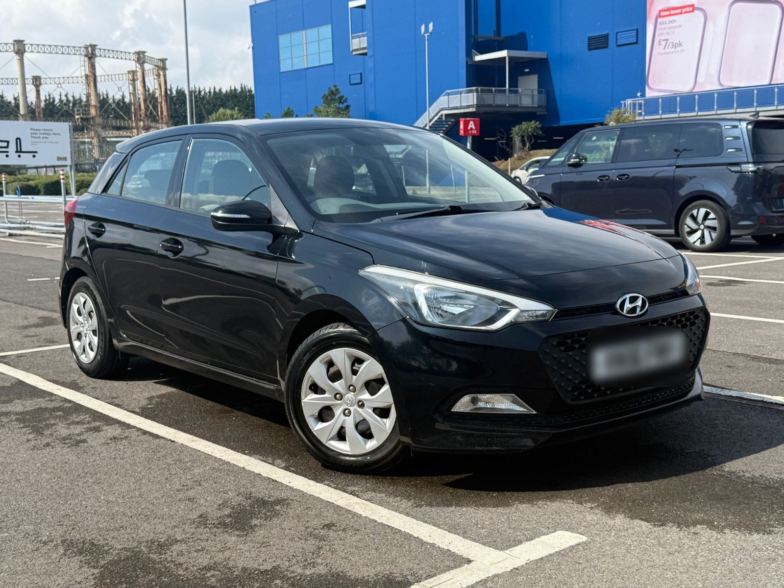2016 Hyundai i20 in Black for sale at J&P Autos Cardiff