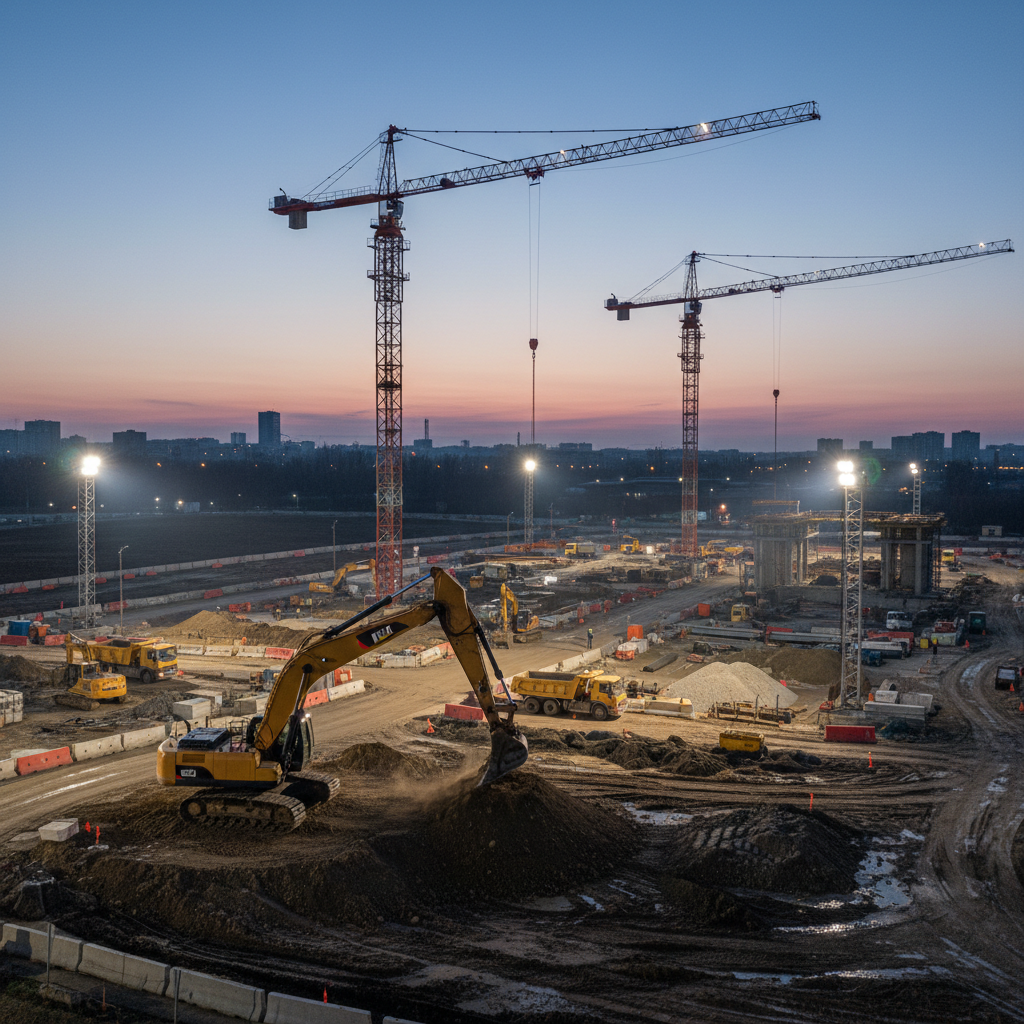Construction sector equipment