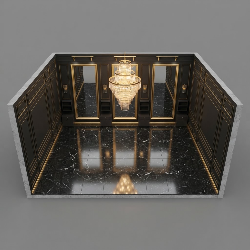Demo — Barbershop Luxury Gold