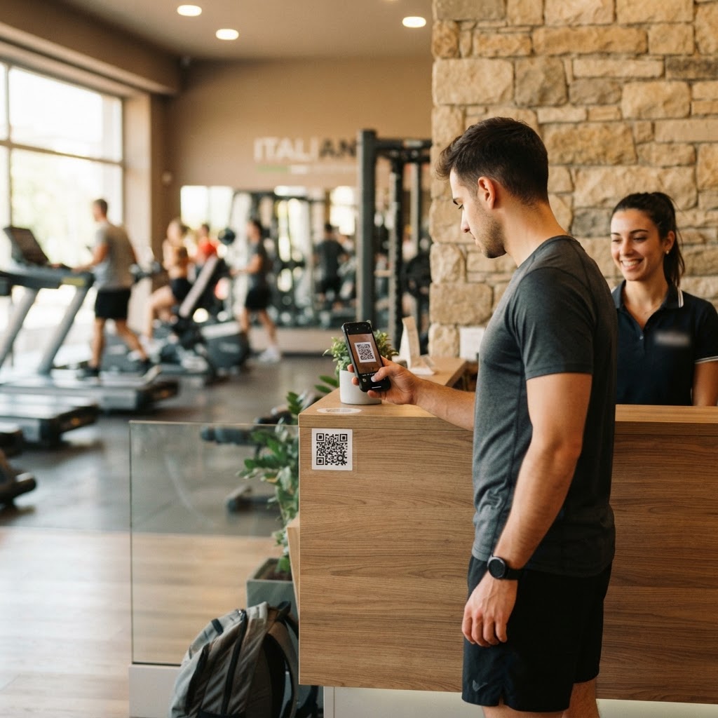 QR WiFi for Gyms: more Google reviews and more members coming back