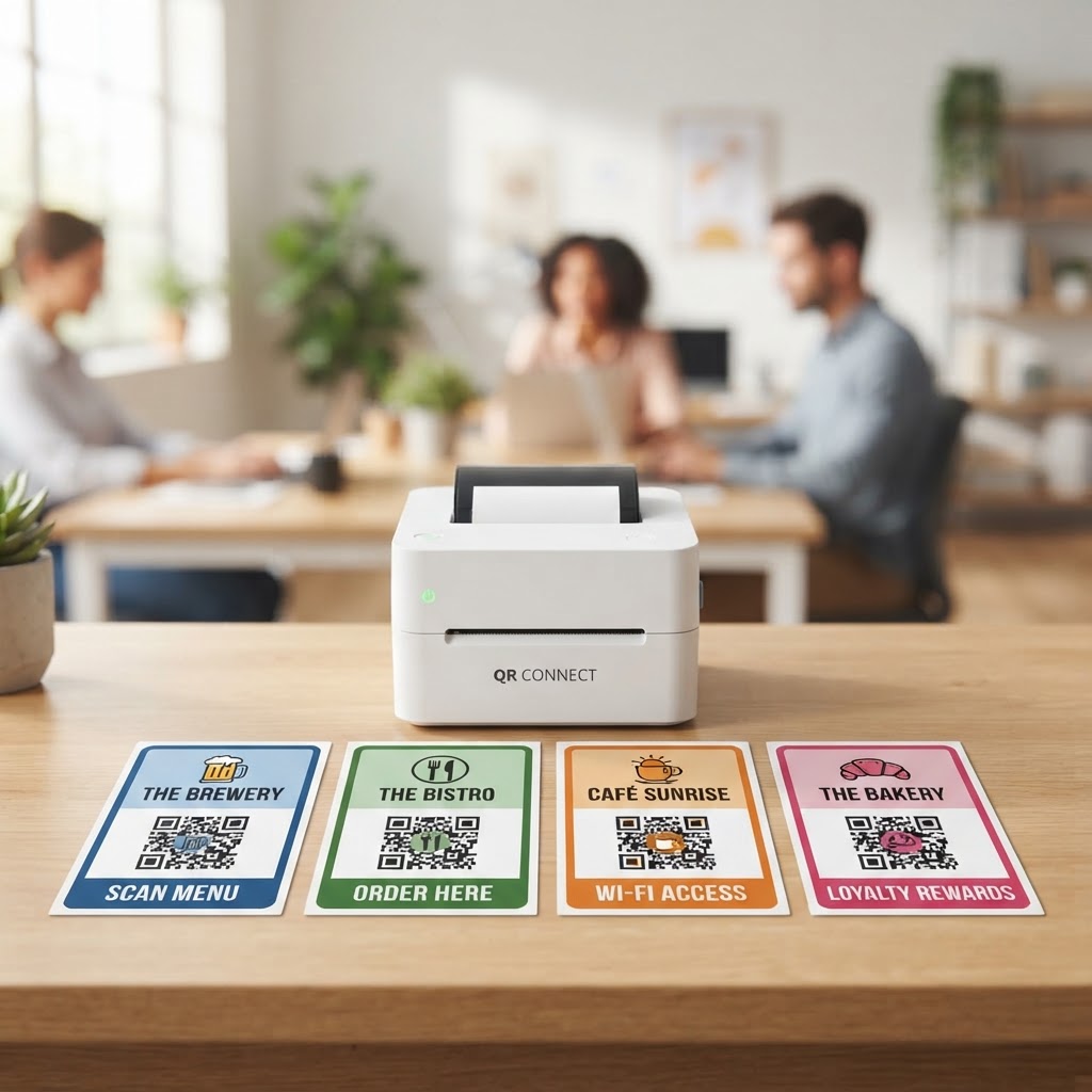 Branded QR per location