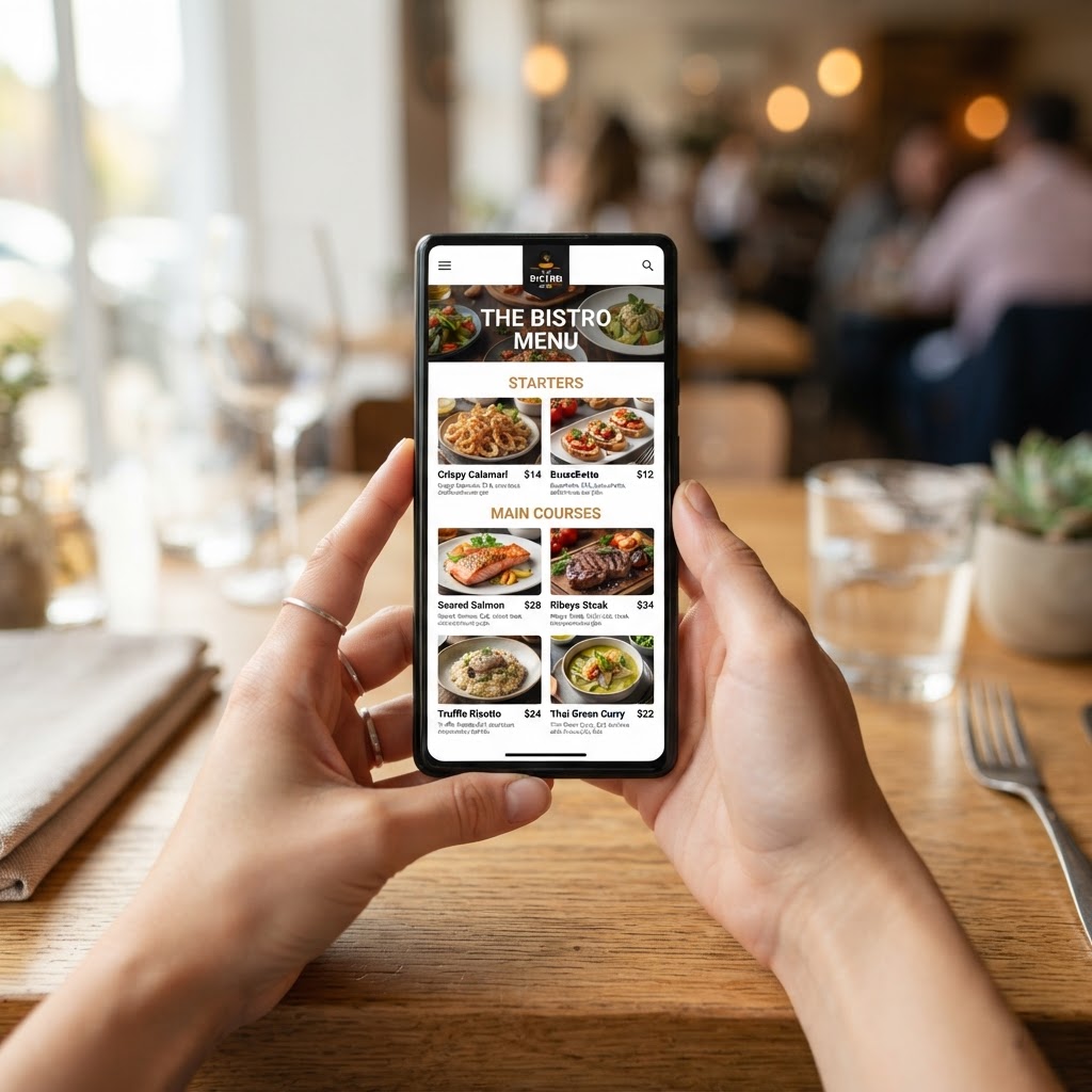 Digital Menu & Table Ordering