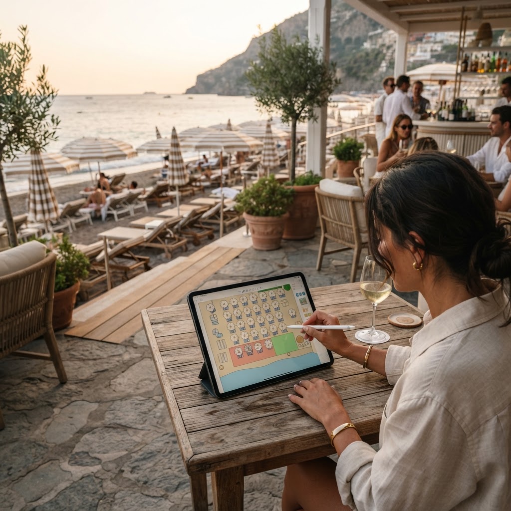 Mappa ombrelloni digitale: dire addio al foglio Excel in spiaggia