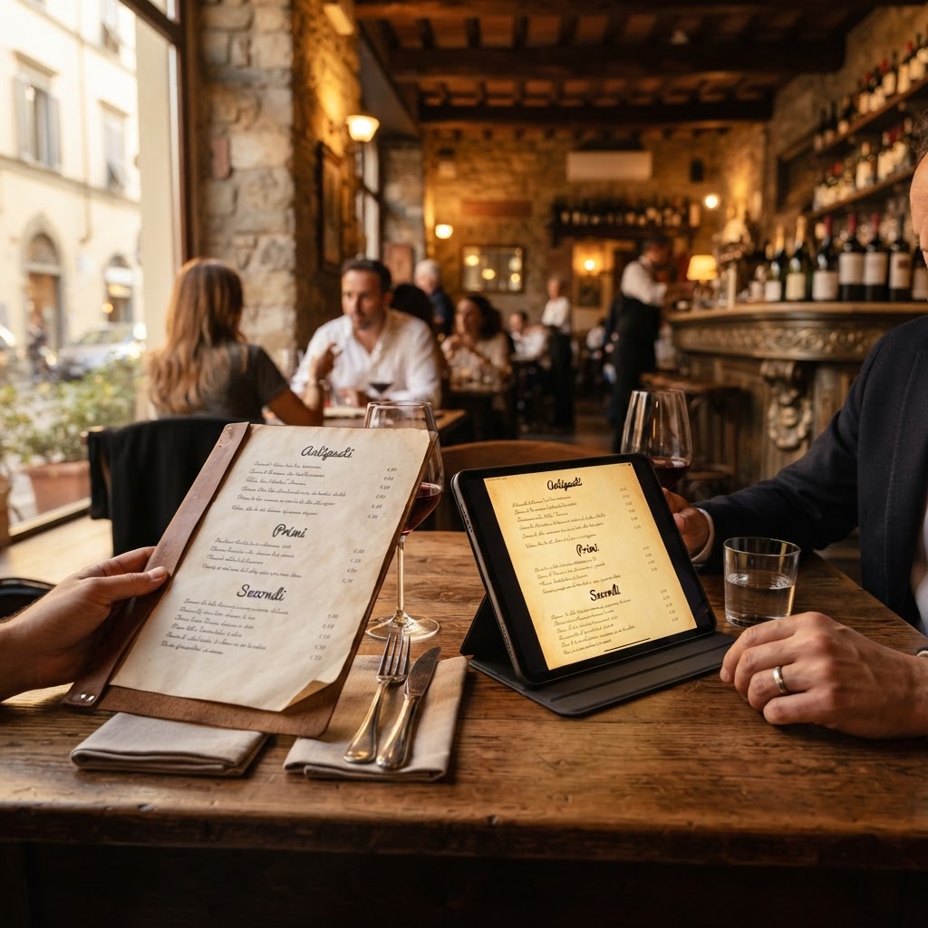 QR code menu vs menu cartaceo: costi e ROI a confronto