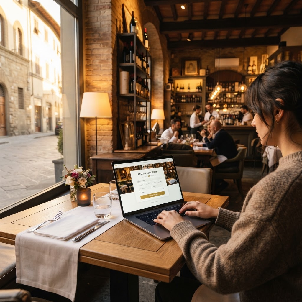 Booking diretto sul sito del ristorante: guida all'attivazione