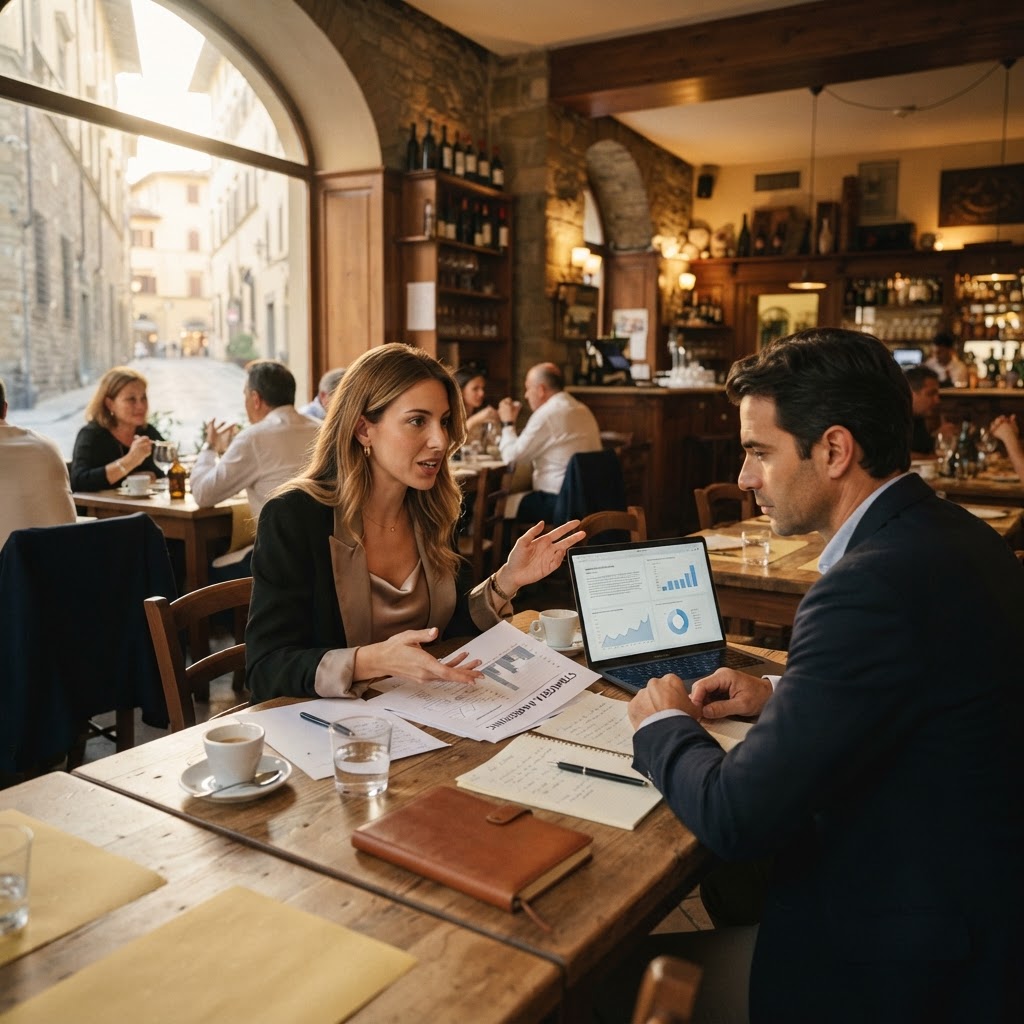Quanto costa un consulente marketing per ristoranti vs un tool self-service