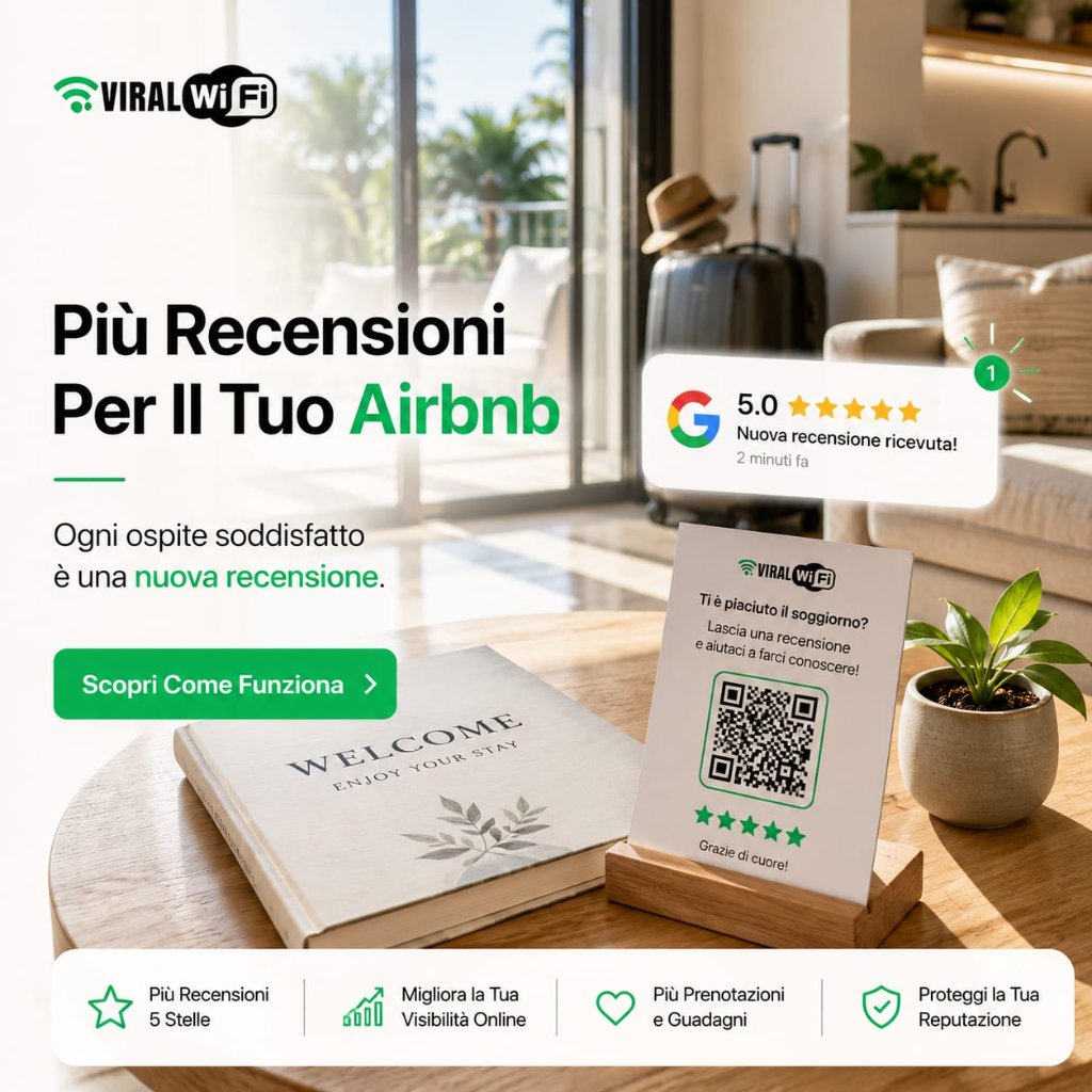 Più Recensioni Per Il Tuo Airbnb