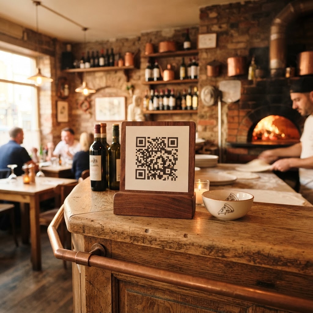QR code per asporto: come velocizzare gli ordini in pizzeria