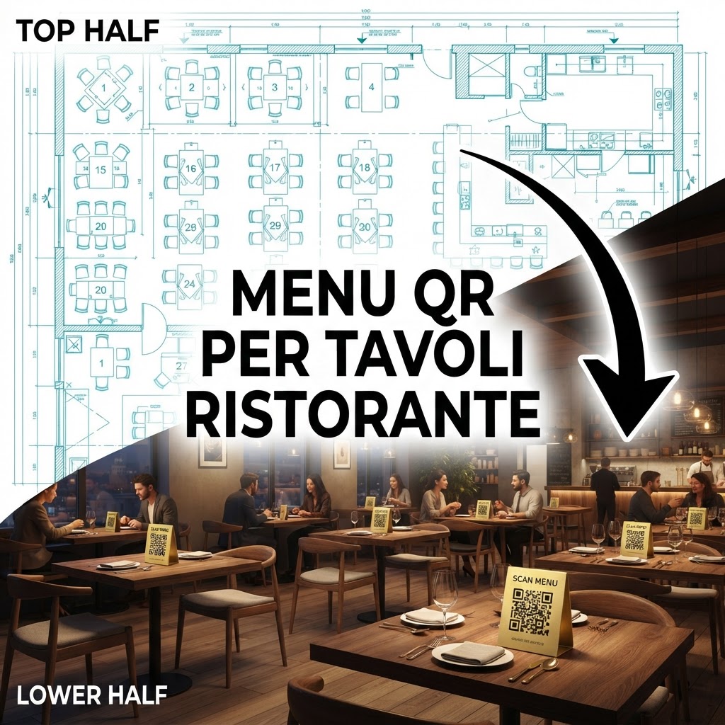 Planimetria interattiva della sala del ristorante