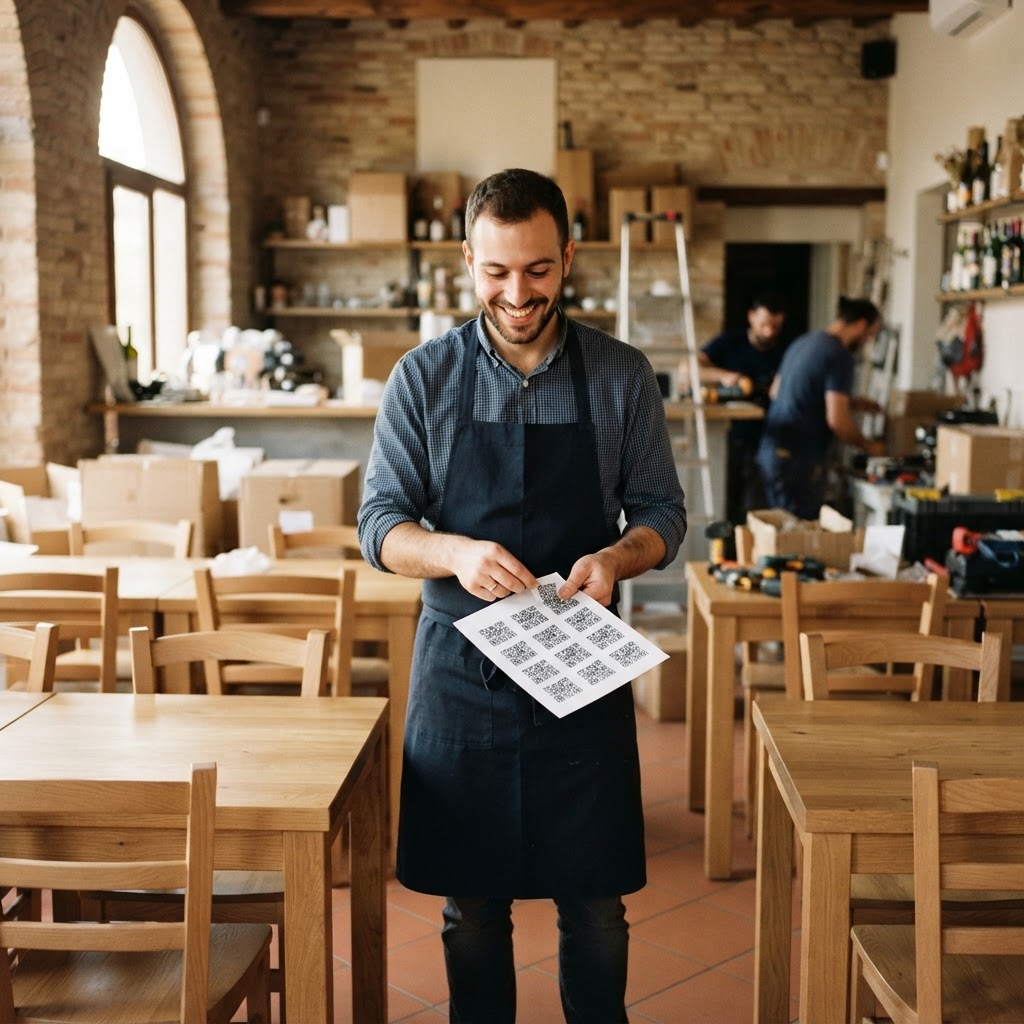 Aprire una nuova sede del ristorante: la checklist QR e menù in pochi minuti