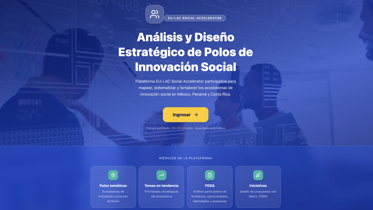EU-LAC SOCIAL ACCELERATOR template preview