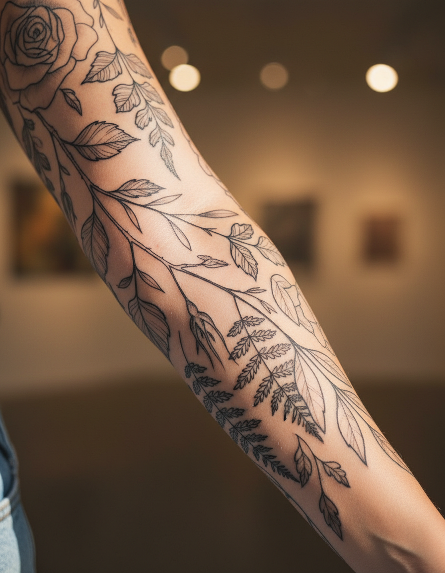 Botanical Sleeve