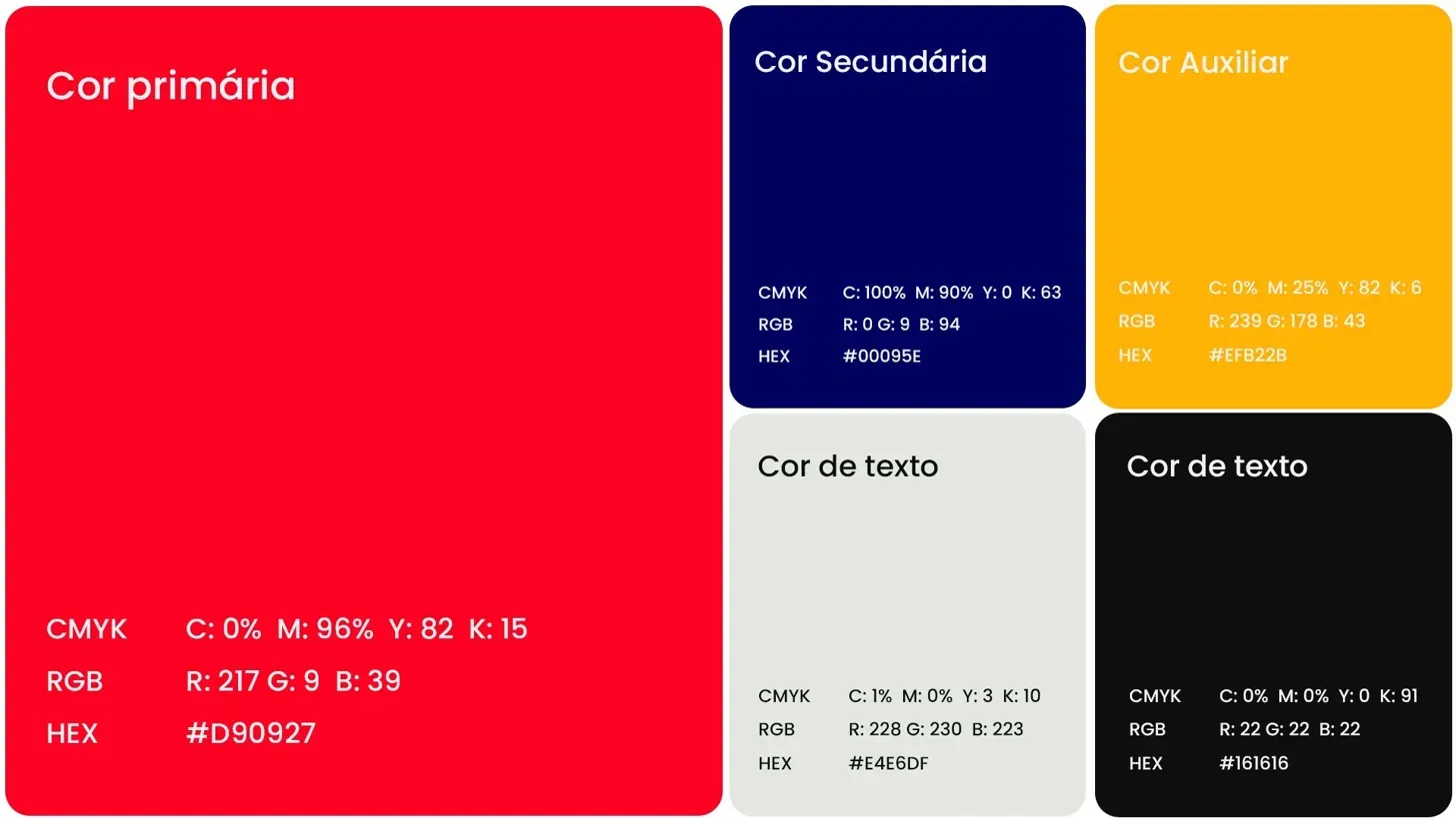 Aurora Care — Paleta de Cores