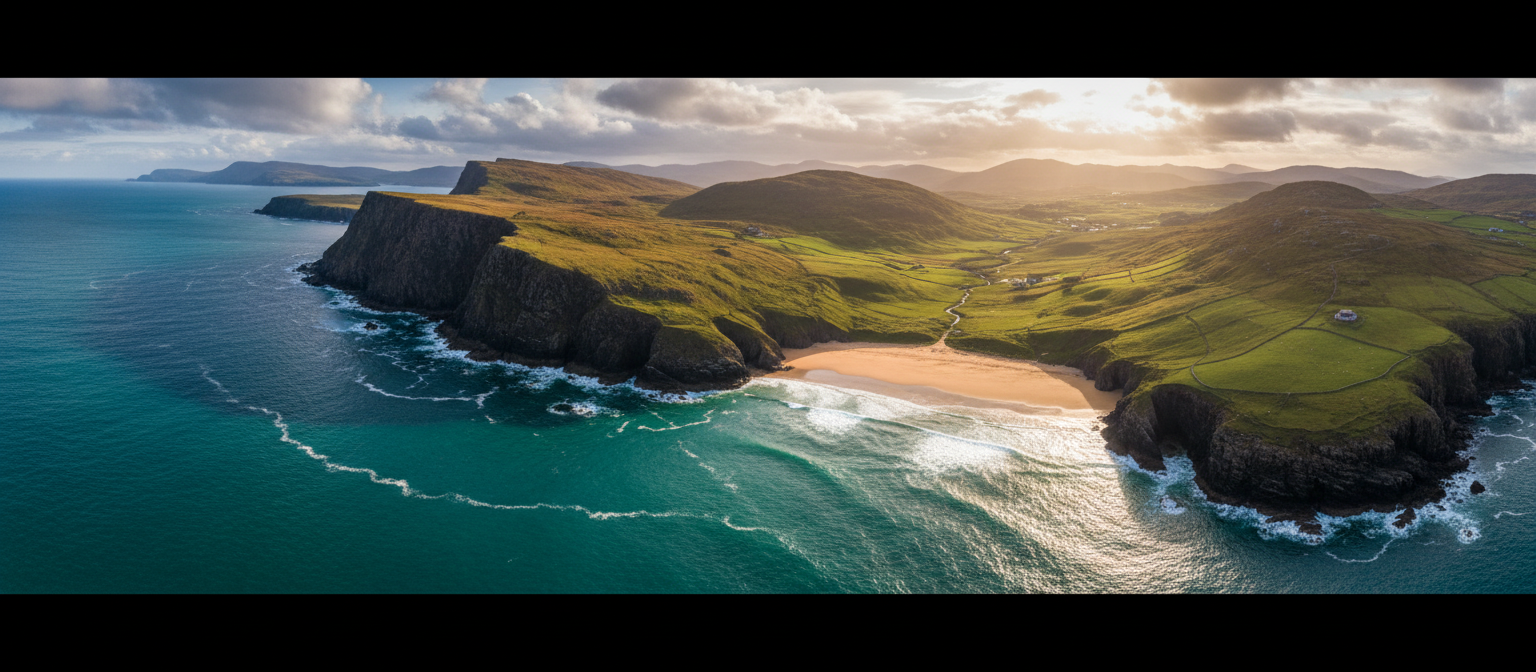 Breathtaking Shetland coastline