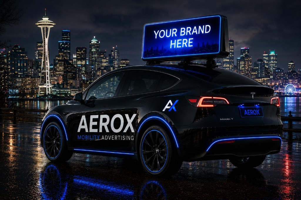 Vehicle wrap advertising