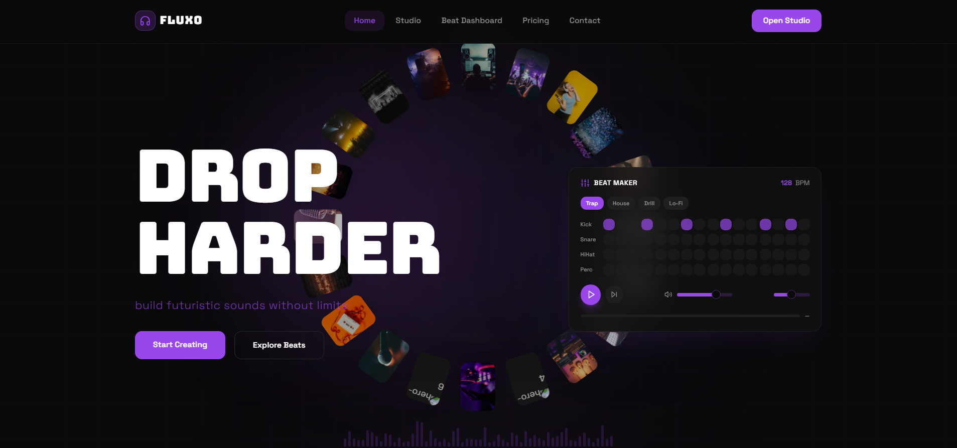 Fluxo  template preview