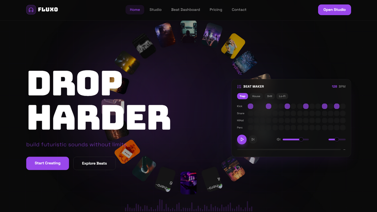 Fluxo  template preview