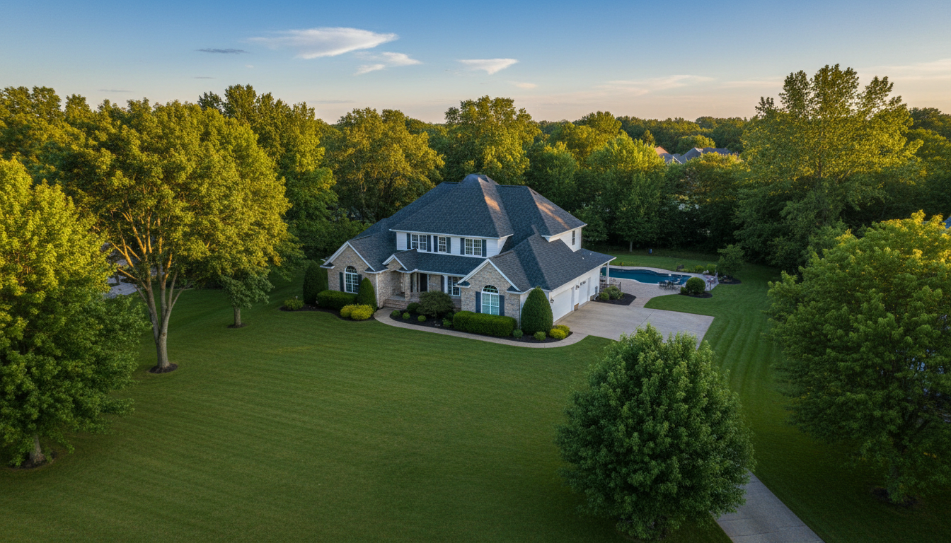 Beautiful home with new roof